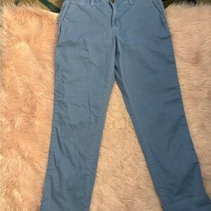 GAP Women's Sky Blue Straight Leg Pants